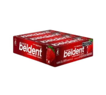 BELDENT chicle frutilla x20Un.