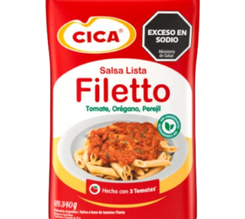 CICA salsa filetto x340g