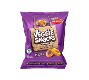 GRANIX snacks veggie cebolla x45g