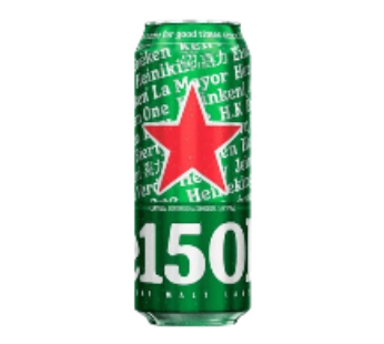 HEINEKEN cerveza lata x473cc