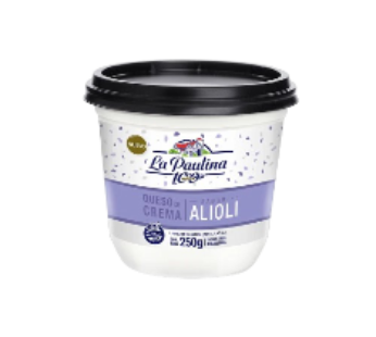 PAULINA queso untable alioli x250g