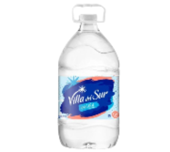 VILLA DEL SUR agua sin gas x6,2Lt