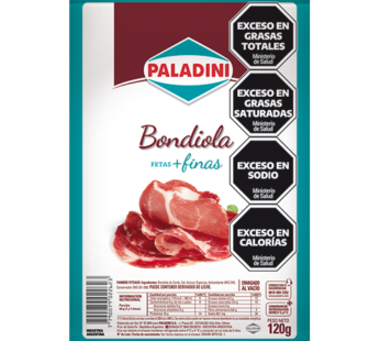 PALADINI bondiola feteada x120g