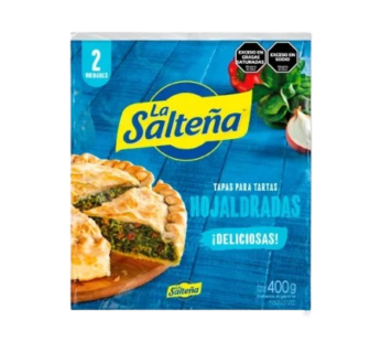 LA SALTEÑA pascualina hojaldre x400g