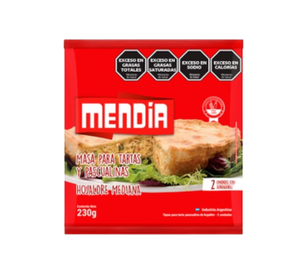 MENDIA pascualina mediana hojaldre