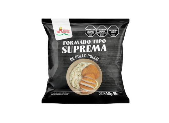 TRES ARROYOS suprema rebozado x540g