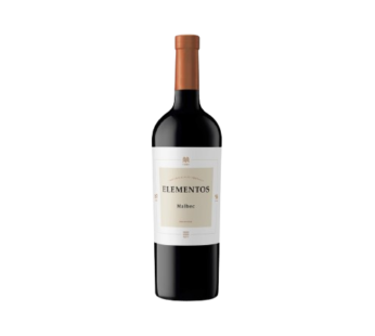 ELEMENTOS vino tinto malbec x750cc