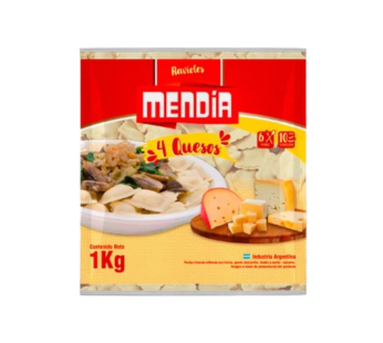 MENDIA ravioles 4 quesos x1Kg