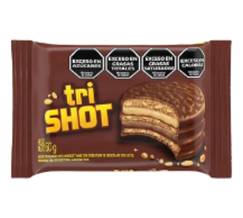 SHOT alfajor triple x60g