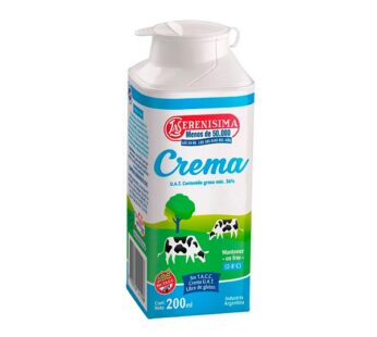 SERENISIMA crema brick x200cc