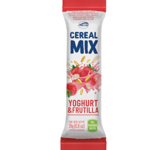 ARCOR cereal mix yogur frutilla x28g