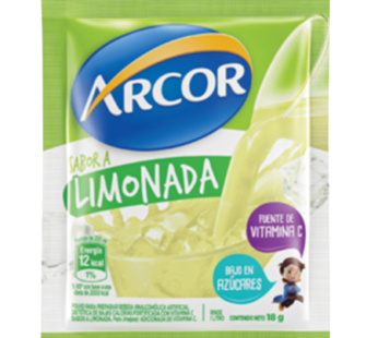 ARCOR jugo limonada x18 sobres