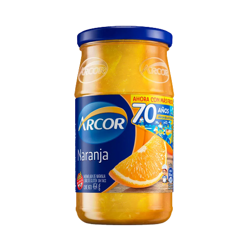 ARCOR mermelada naranja x454g