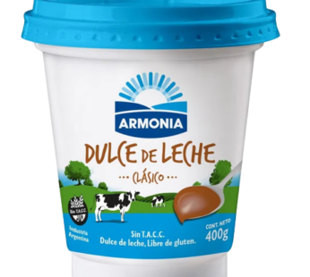 ARMONIA dulce de leche x400g