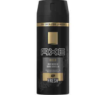 AXE desodorante vainilla gold wood (150ml) x97g