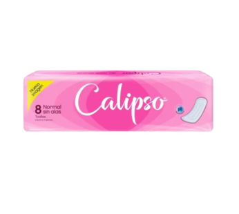 CALIPSO toalla sin alas con desodorante x8Un.