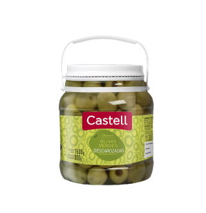 CASTELL aceituna verde descarozada x800g