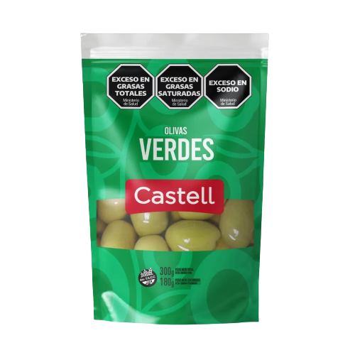 CASTELL aceituna verde x180g