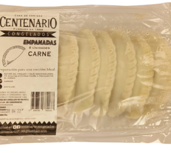 CENTENARIO empanadas carne x8Un.