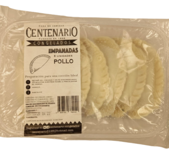 CENTENARIO empanadas pollo x8Un.