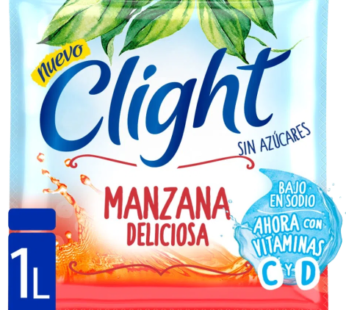 CLIGHT jugo manzana deliciosa x20 sobres