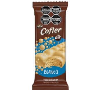 COFLER chocolate aireado blanco x55g