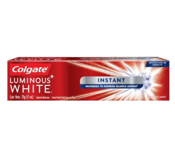 COLGATE crema dental luminous white x70g