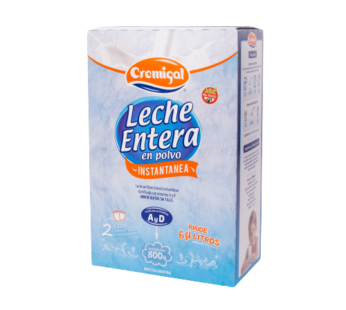 CREMIGAL leche en polvo entera x800g