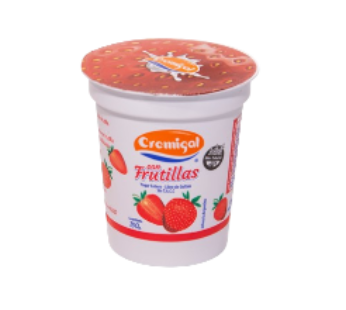 CREMIGAL yogur descremado frutilla x120g