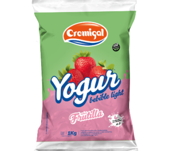 CREMIGAL yogur descremado frutilla x1Lt sachet