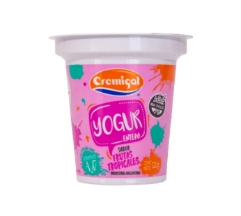 CREMIGAL yogur frutas tropicales x120g
