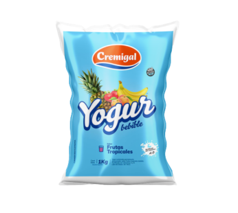 CREMIGAL yogur frutas tropicales x1Lt