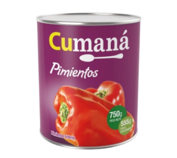 CUMANA morron x750g