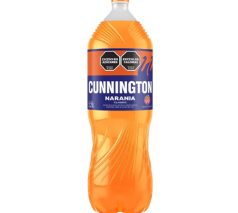 CUNNINGTON gaseosa naranja x2,25Lt