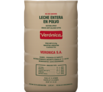 VERONICA leche en polvo x5Kg