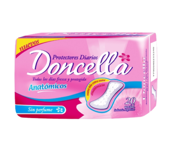 DONCELLA protectores tanga sin perfume x20Un.