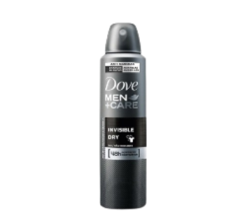 DOVE MEN desodorante invisible (150ml) x87g