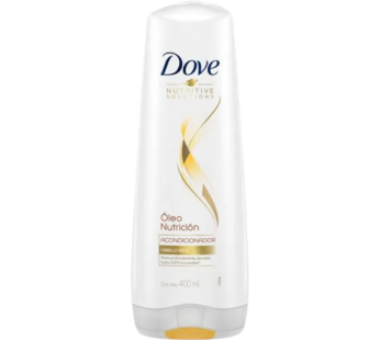 DOVE acondicionador oleo nutricion x400cc