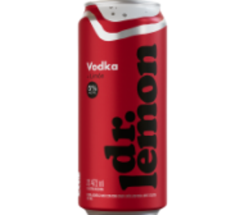 DR.LEMON vodka lata x473cc