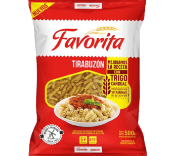 FAVORITA fideos tirabuzon x500g