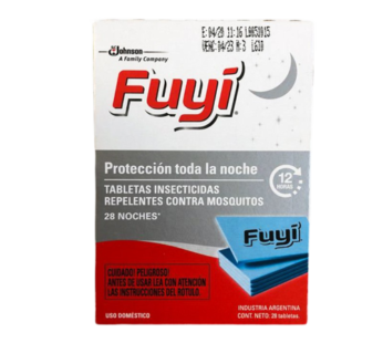 FUYI vape tabletas x24Un.