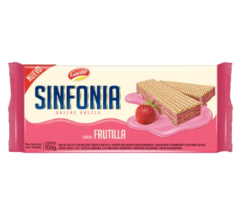 GAONA galletita sinfonia frutilla x100g