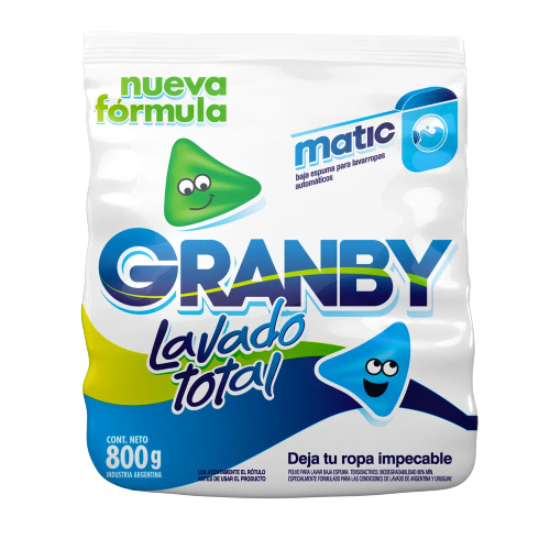 GRANBY jabon polvo matic x800g