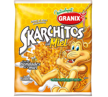 GRANIX cereal skarchitos con miel x240g