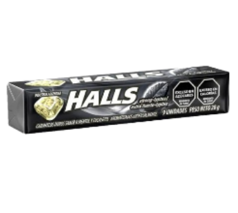 HALLS pastillas extra strong x12Un.