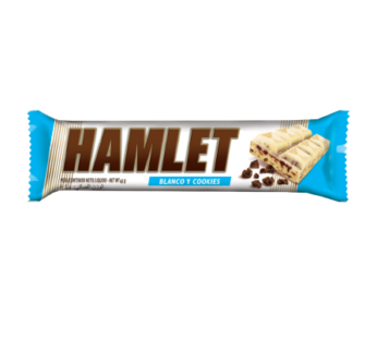 HAMLET chocolate blanco cookies x45g