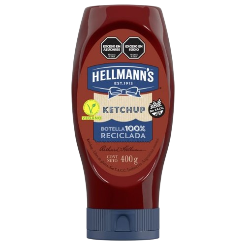 HELLMANNS ketchup pomo sqz x400g