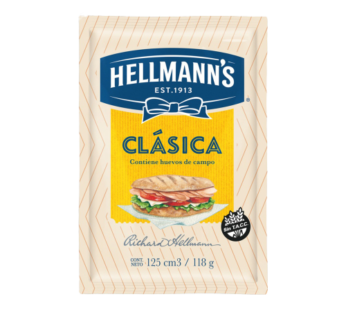 HELLMANNS mayonesa sachet x118g