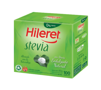 HILERET edulcorante stevia x100Un.