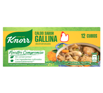 KNORR caldo gallina x12Un.